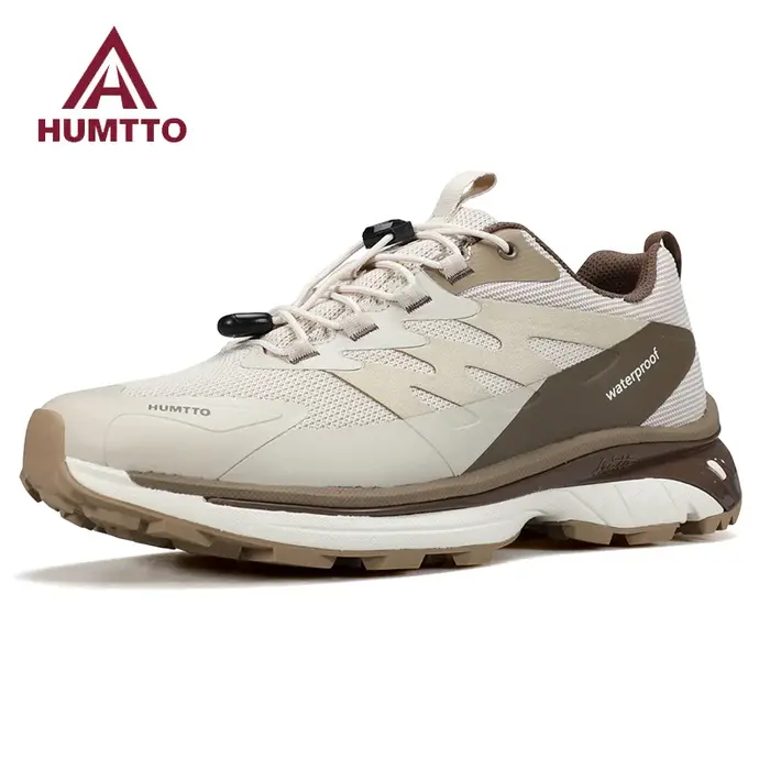 HUMTTO-Chaussures de dehors Décontractées et Respirantes pour Homme, Baskets de Course Noires, de Lu