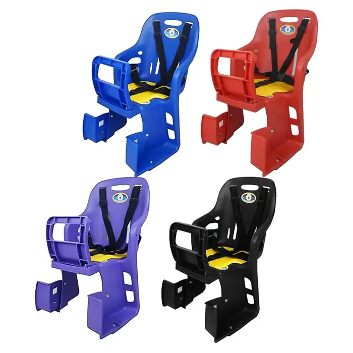 Siège de vélo pour enfants avec accoudoir adaptable à vélos de montagne pour adultes occasions de plein air sorties familiales expéditions探险家庭自行车儿童座椅带扶手适合成人山地车后座儿童出行冒险时光