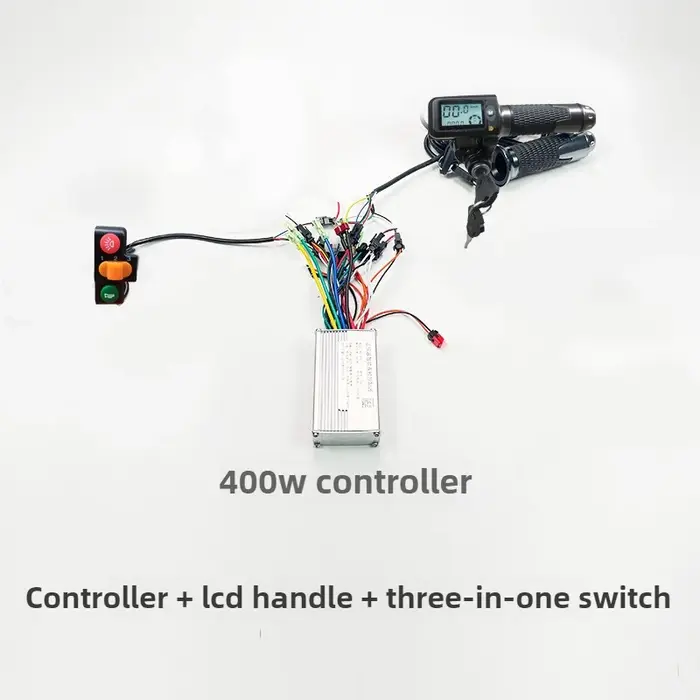 Kit de contrôleur de Scooter électrique 48V-60V 400W 15-18A, faisceau de câbles complet Compatible p