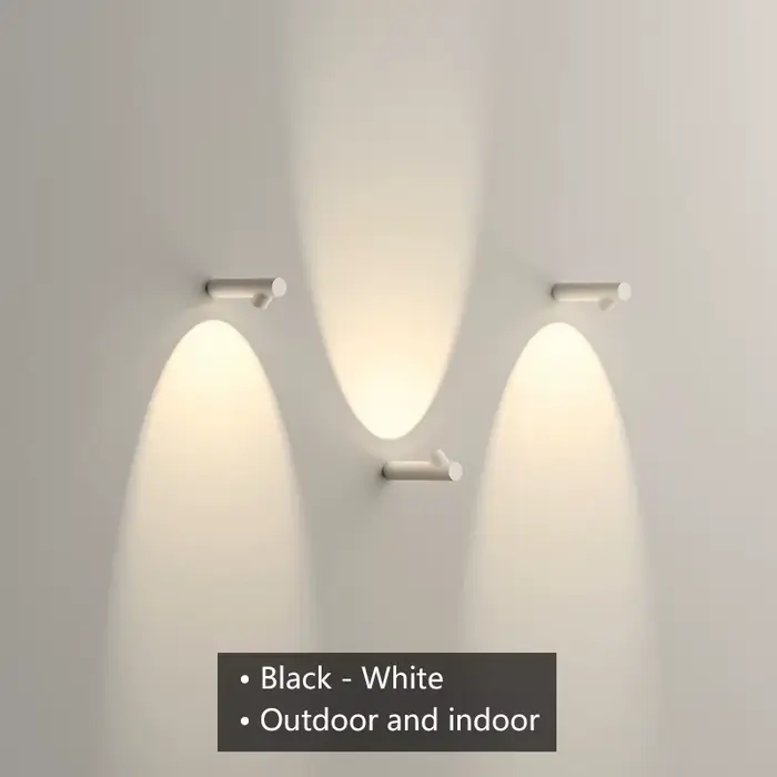 6W COB étanche AC85-265V monté en Surface mur LED lumière moderne nordique Luminaire intérieur appli