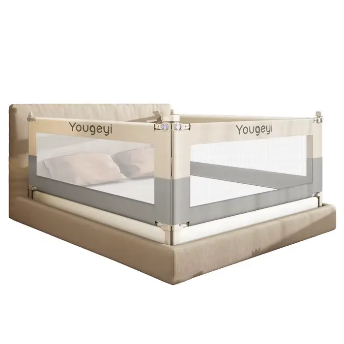 Barrière de lit pour bébé - Barrière de sécurité anti-chute pour bébé - Plaque de protection latéral