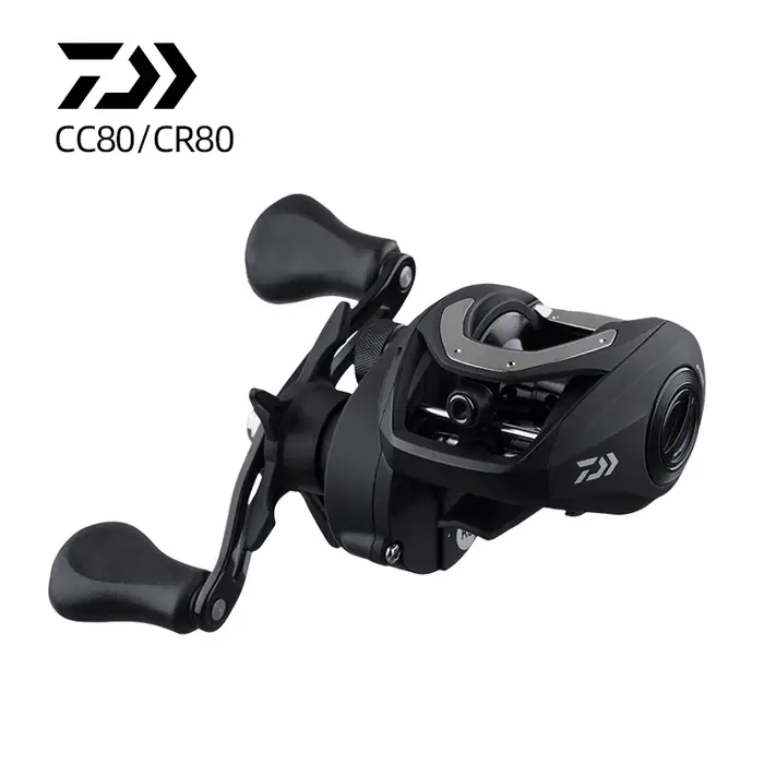Daiwa-Moulinet de pêche Baitcast CC80 CR80, CC 80 HL CR 80 HL