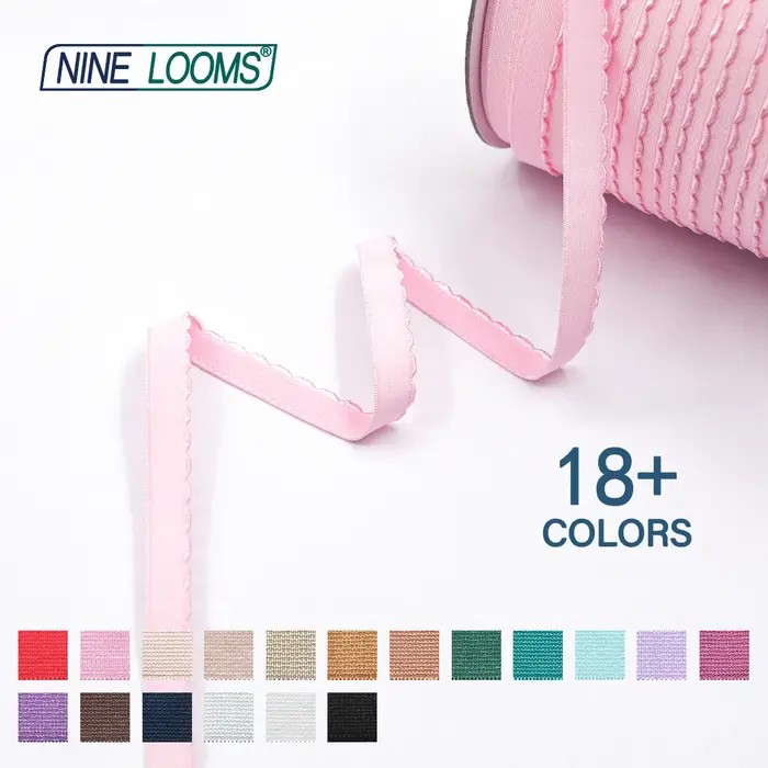 Neuf LOOMS – sangle de soutien-gorge en Picot, bande élastique, sous-vêtements, vêtements faits main
