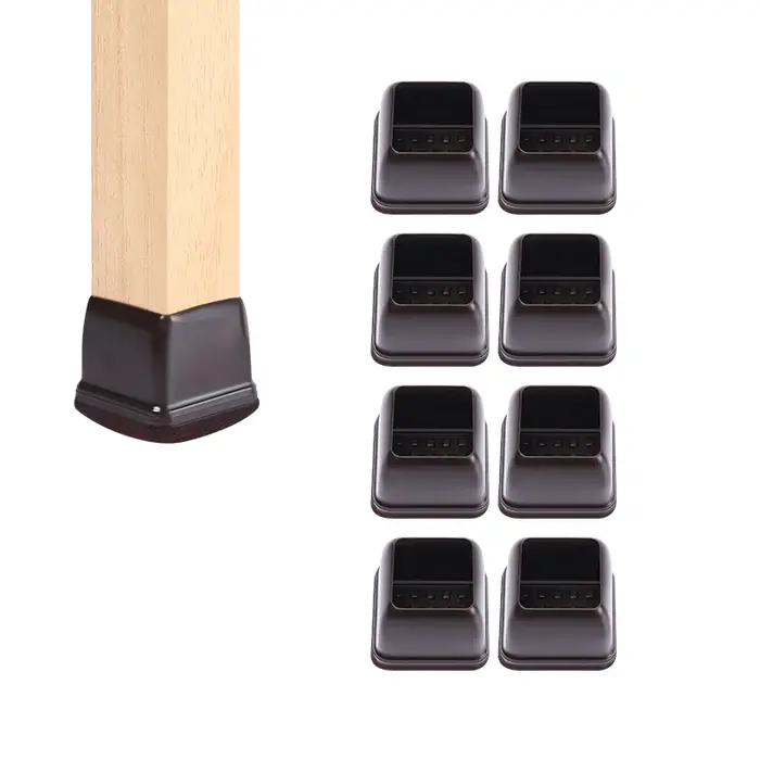 Couvre-pieds de chaise en caoutchouc, protection des pieds, tabouret, Table, meubles, couvre-pieds, 