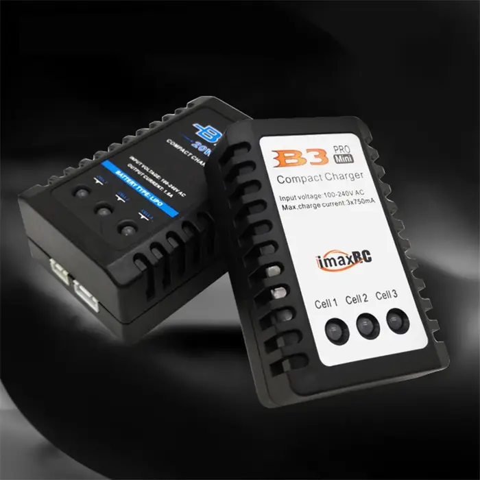 Chargeur d'équilibre de batterie portable compact pour RC Hobby, IMAX v1.PRO B3S, 20W, 1.6A, 2s-3s, 