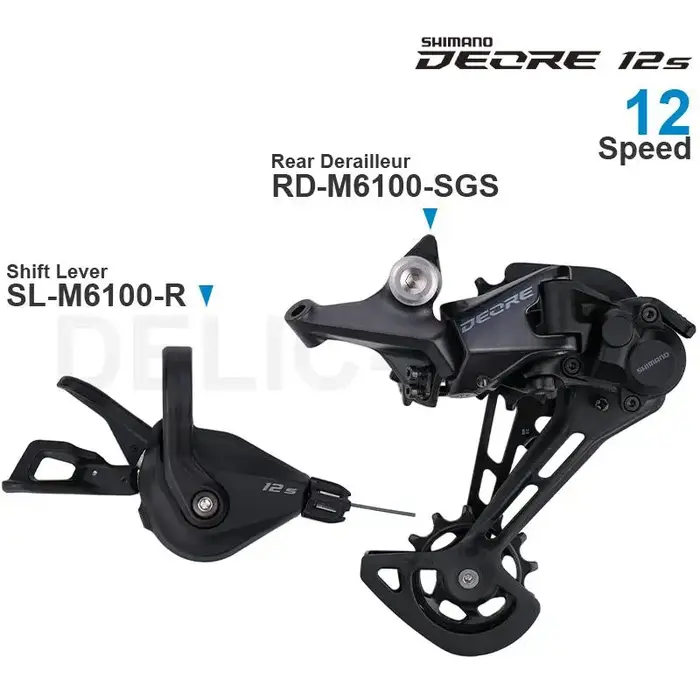 WinterMANO DEORE M6100 SLX 12 vitesses groupe manette de vitesse SL-M6100 SL-M7100 dérailleur arrièr