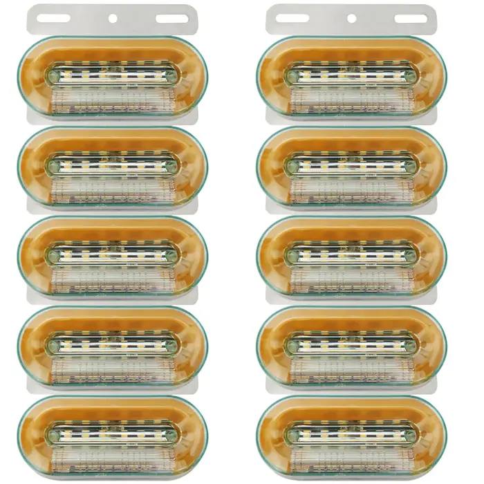 10 pièces 24V feux de position latéraux de camion feux externes de voiture indicateur de Signal lamp