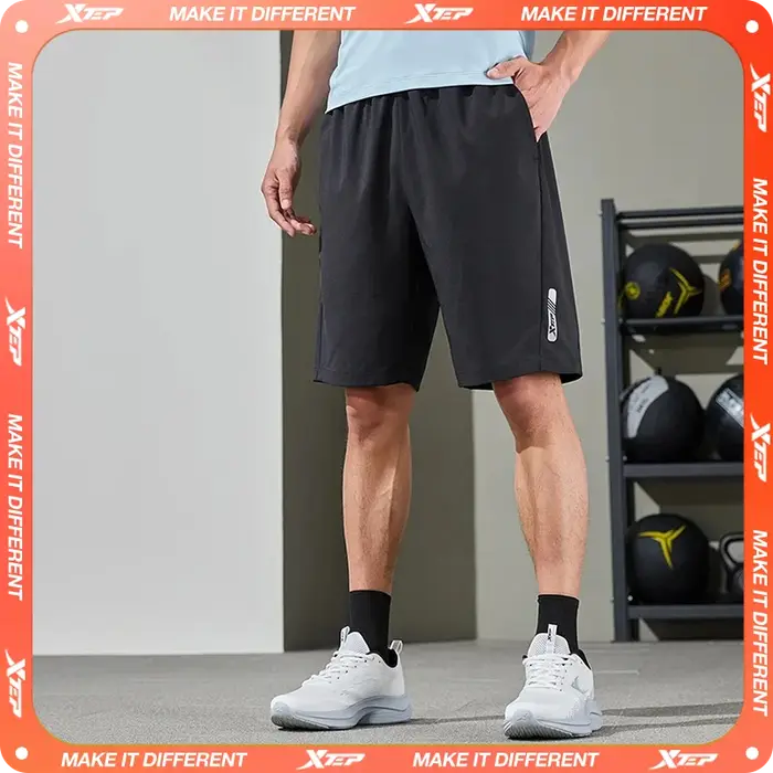 Xtep – pantalon tissé pour hommes, survêtement d'été à séchage rapide, entraînement sportif, bas d'e
