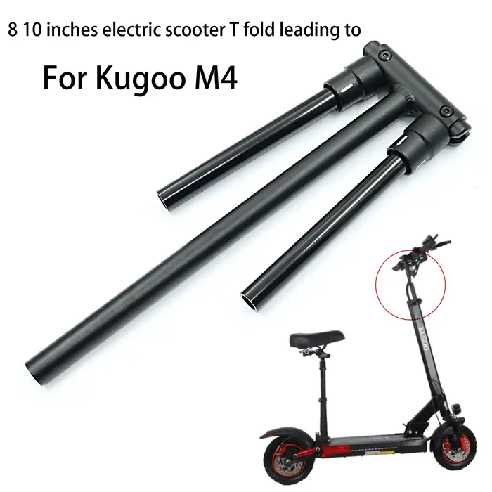 Poignée de guidon de Scooter pliante de 8/10 pouces, pour Scooter électrique Kugoo M4, ensemble de r