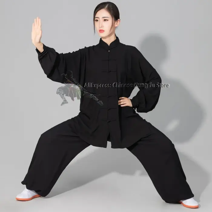 Uniforme de Tai chi en coton d'été, 6 couleurs, vêtements de Qigong, Yoga, méditation, Kung fu, pour