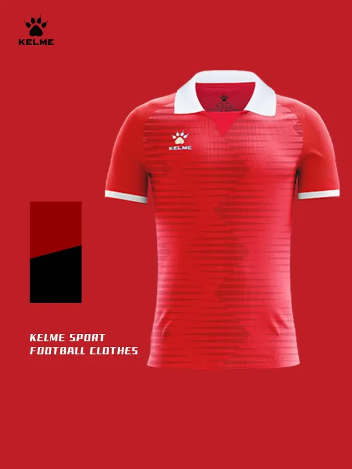 T-shirt de football homme Kelme - Sport, course, gym et entraînement à séchage rapide