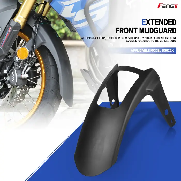 Pour LONCIN VOGE 625DSX 525DSX DS525X DS625X moto avant garde-boue Extension garde-boue garde-boue p