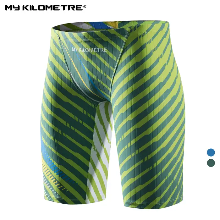 Maillot de bain jammer homme natation compétition entraînement endurance short athlétique
