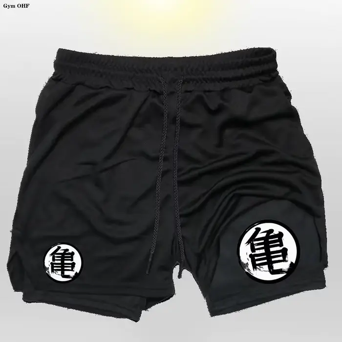 Z Goku Anime pantalons de survêtement Shorts hommes Gym Shorts de course hommes séchage rapide Sport