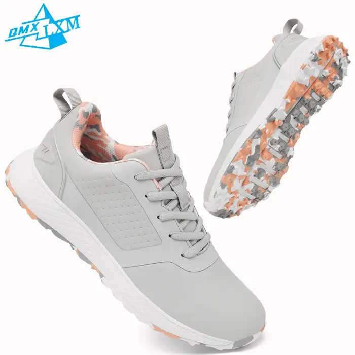 Chaussures de golf sans crampons homme femme baskets sport professionnel marche gazon