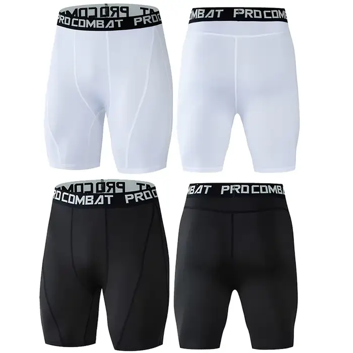 Short de course serré pour hommes, Leggings de sport, sous-vêtements de Compression, Jogging, Fitnes