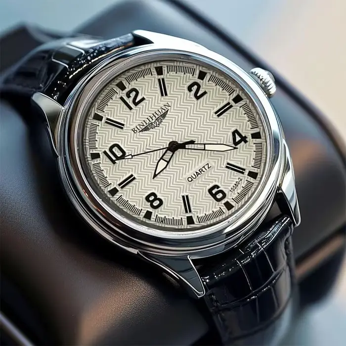 Top marque homme montre-bracelet de luxe affaires étanche hommes montre pour hommes Quartz horloge en cuir hommes montres reloj + boîte hommes cadeau