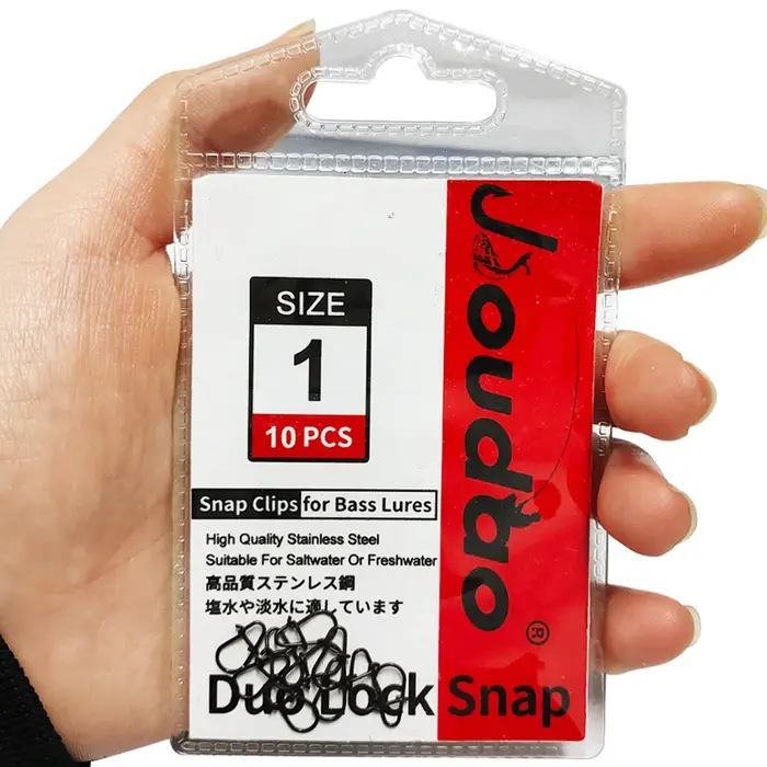 Duo Lock Snap pivotant haute résistance pêche Snap Clip inoxydable changement rapide pêche boutons p