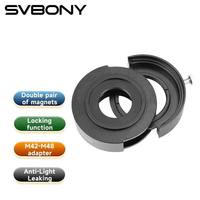 Svbony SV226 tiroir-filtre moulage intégré conception de fuite de lumière Nti avec support pour phot