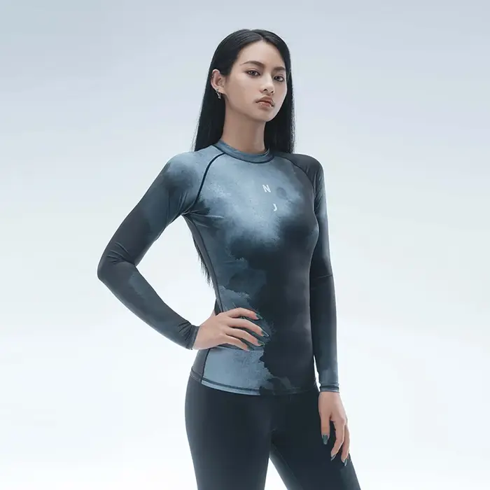 Nu-juin – maillot de bain UPF à manches longues pour femmes, Protection contre les éruptions cutanée