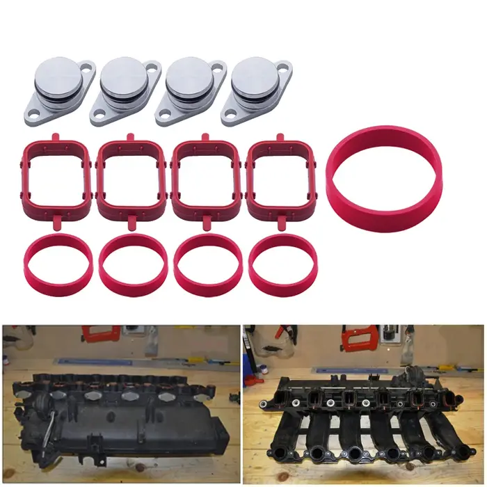 Kit de joints d'admission pour BMW E87 E46 E90/91/92 E39 E60/61 E38 E65 E83 E53 E70 M47 M57, 4x22mm/