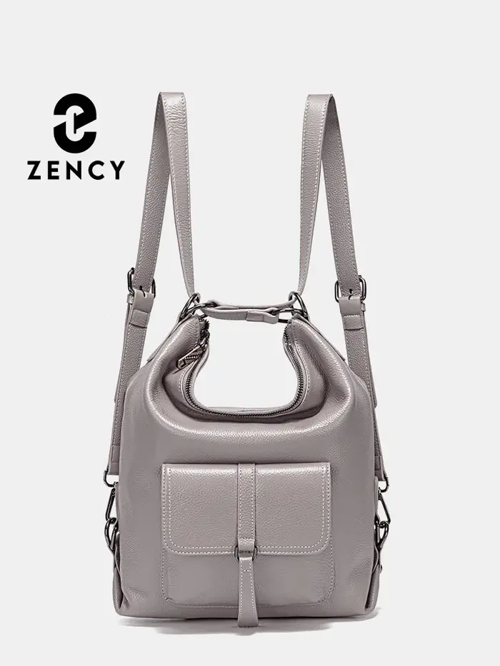 Zency Fashion-Sac à Main en Cuir 100% group pour Femme, Grande Capacité, Utilisation Multifonction, 