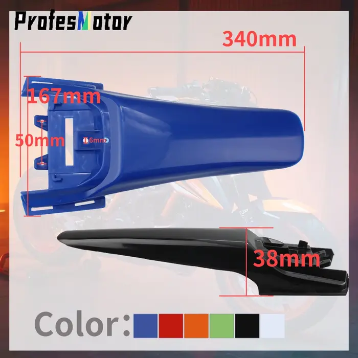 Garde-boue arrière de Moto pour Honda Crf50 café Racer, accessoires Mini Moto résistant aux éclabous