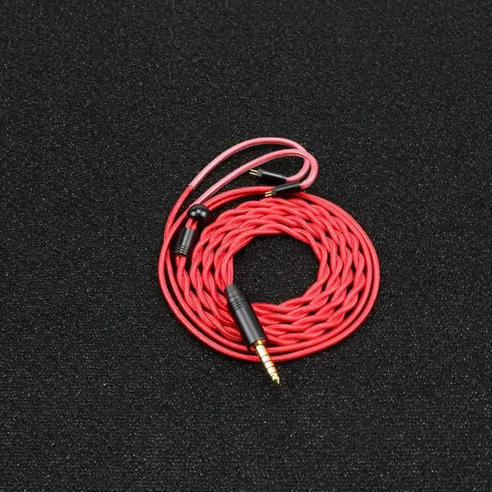 XINHS-Câble coaxial hybride Hi-Fi K05, argent pur 4N, cuivre pur 7N, 2 brins, câble de téléphone de 