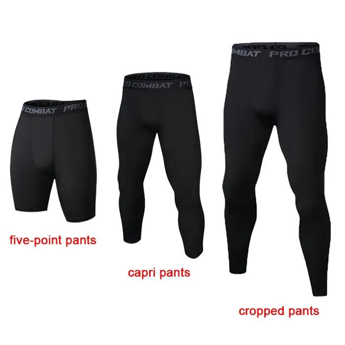 Leggings de sport fins, ajustés, à séchage rapide et respirants pour hommes, collants de course et s