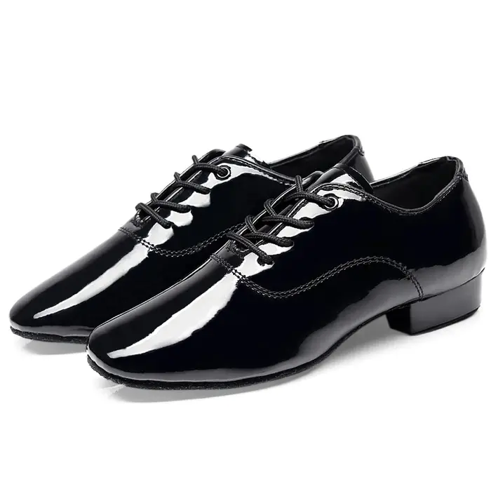 Chaussures de danse latine homme - Talon 2.5 cm semelle souple pour Tango et salle de bal moderne