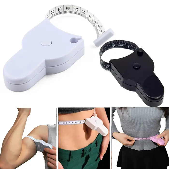 Règle à ruban à mesurer pour le corps auto-serrante, 150cm/60 pouces, couture sur mesure, règle de m