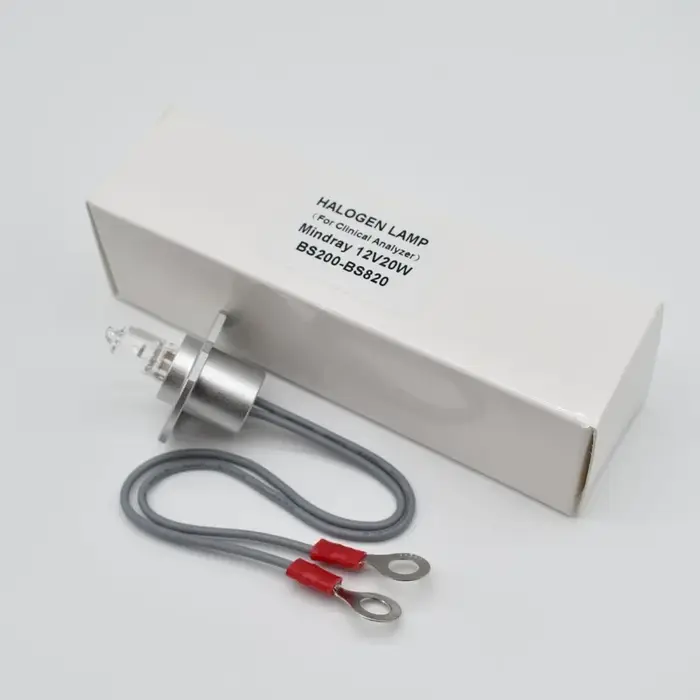 Compatible pour Mindray BS-200 BS-380 BS-420 12V 20W, lampe halogène pour analyseur de chimie, C000-