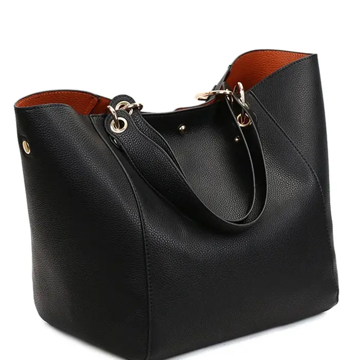 Grand sac fourre-tout pour femmes, sacs à main en cuir PU imperméable avec poignée supérieure, sac à