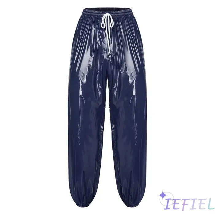 Pantalon long imperméable pour homme avec taille élastique, poche latérale, cordon de serrage pour cyclisme, plage et entraînement