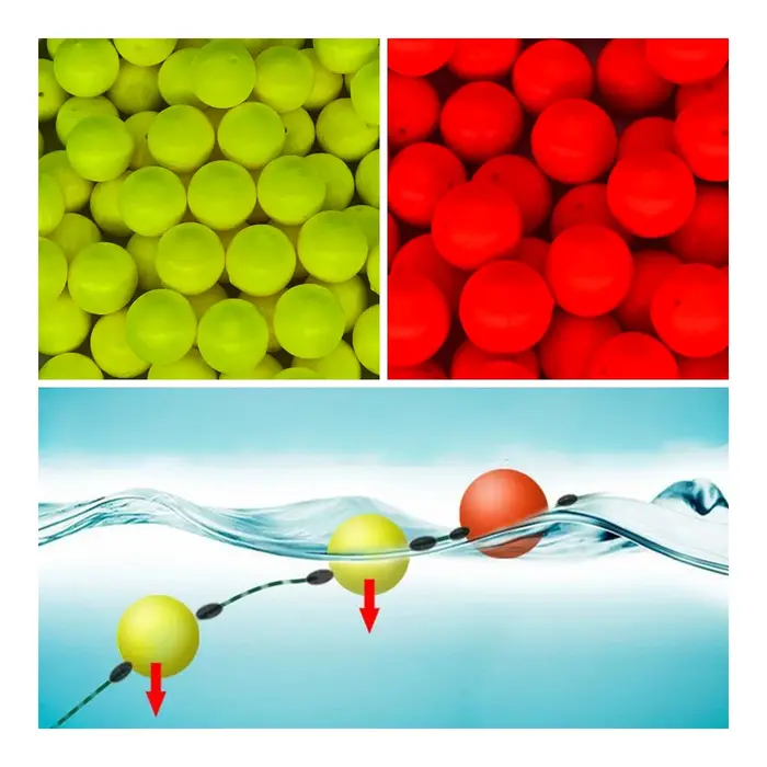 1 # -10 #   Boule flottante EPS, boule en mousse, haricots accrocheurs, boule flottante modifiée, bo
