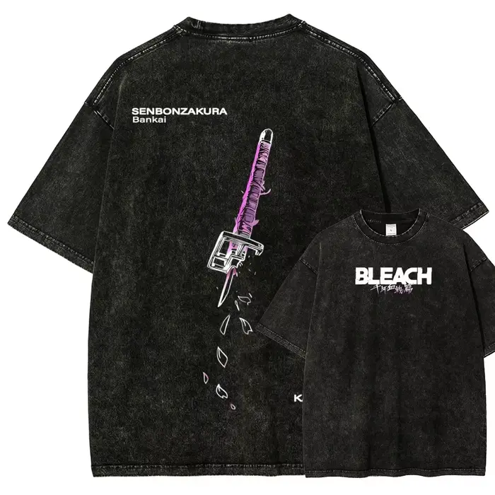 Offre spéciale Anime périphériques eau de javel Manga graphique imprimé T-shirt hommes femmes rétro 