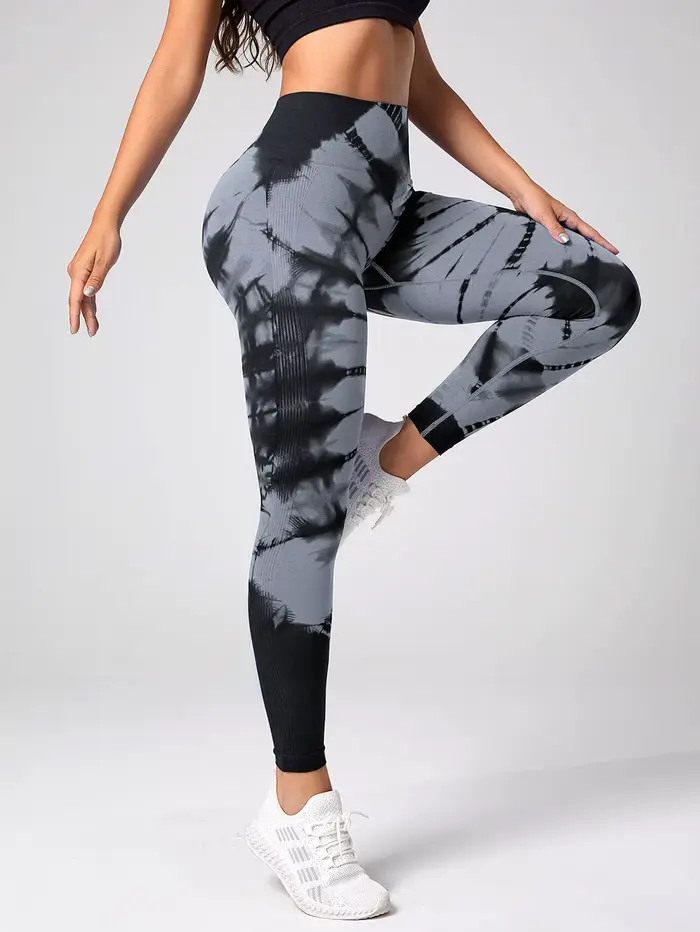 Leggings de yoga taille haute sans couture pour femmes - Fitness et levage des fesses confortable