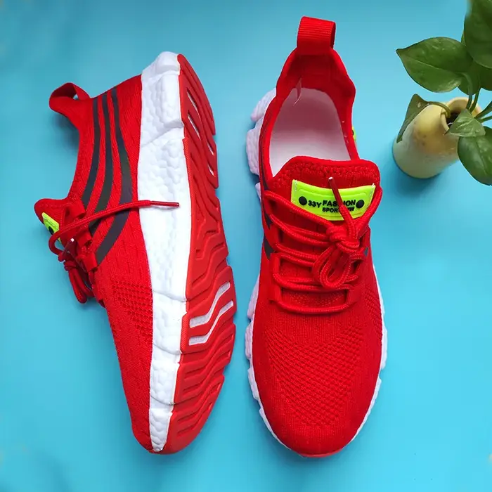 Chaussures de course respirantes pour hommes, chaussures de sport décontractées, chaussures de tenni