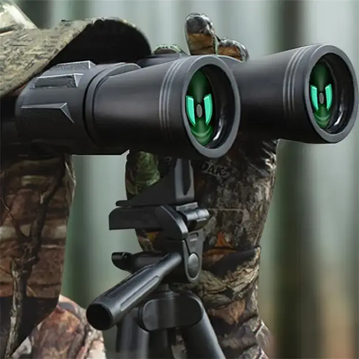 50000M militaire allemand 20X50 Zoom HD BAK4-Prism jumelles puissantes télescope professionnel longu