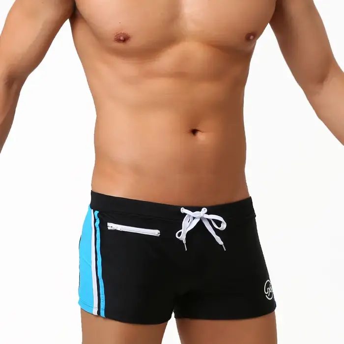 Maillot de bain homme push-up boxer - Short de plage sexy respirant avec poche