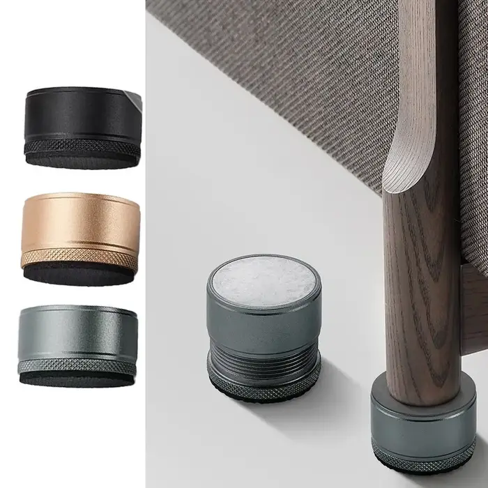 Rehausseurs de pieds de chaise de coussin de lit de table en métal, élévateur de jambe, meubles supp