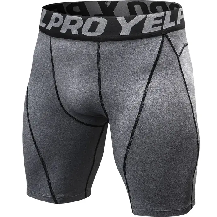 Short de Compression pour hommes, Fitness, course à pied, entraînement, Sport, serré, respirant, séc