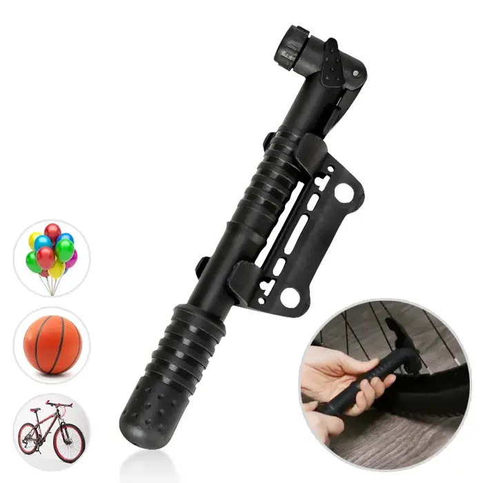 Mini pompe à vélo main cyclisme vélo pompe à air balle basket-ball pneu football gonfleur vtt vélo accessoire sportif pour randonnée compétition occasionnels