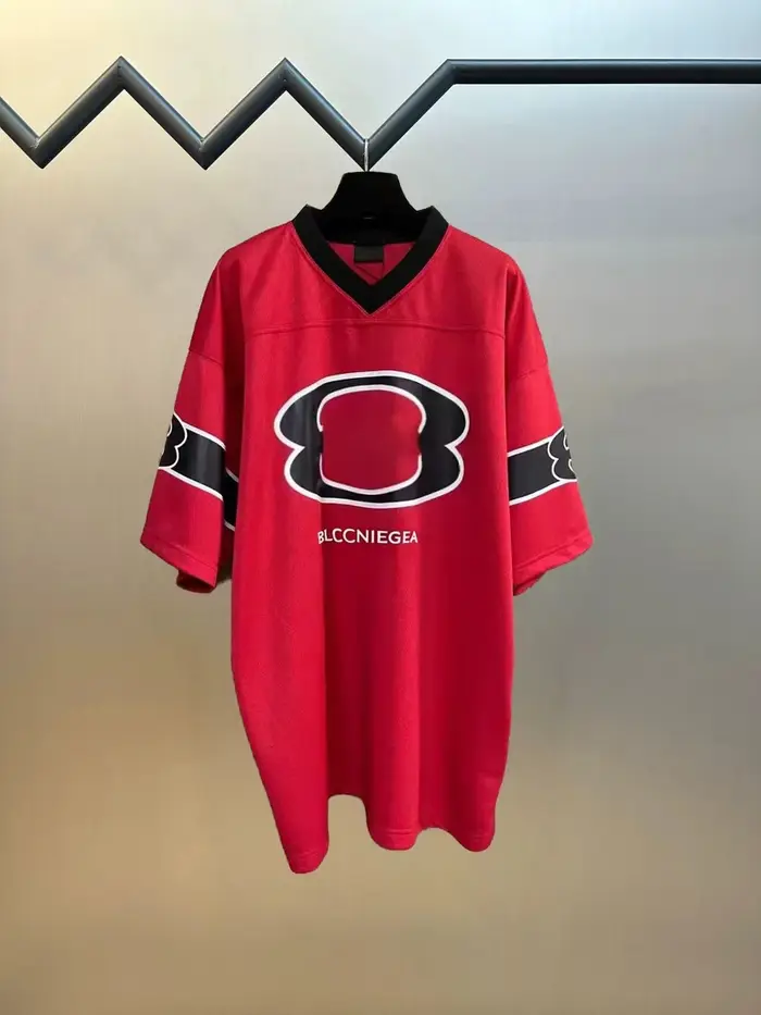 【13 styles】BLCCNIEGEA T-shirt à manches courtes en coton avec lettres, style Paris B, de haute quali