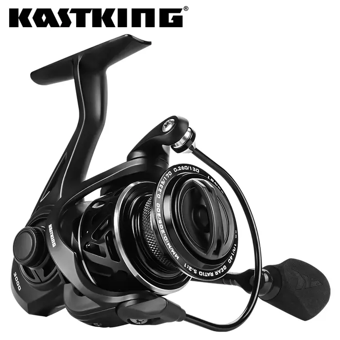 KastKing Zephyr moulinet de pêche léger 7 + 1 roulements à billes 10 kg glisser en Fiber de carbone 