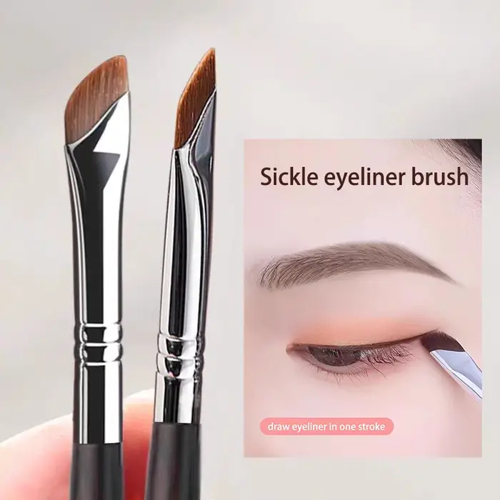 Faucer Eyeliner brosse fard à paupières lame brosse détail brosse diagonale sourcils brosses sous-po