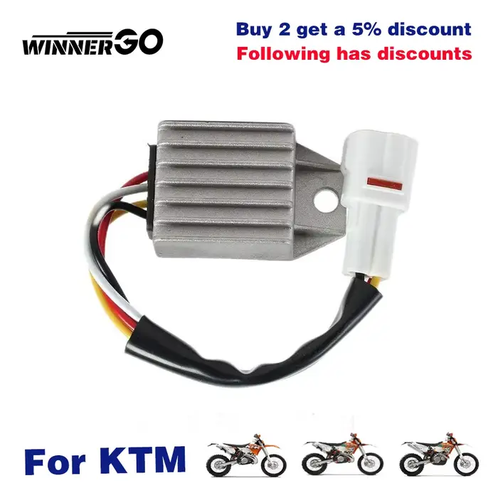 Redresseur de régulateur de tension pour KTM 150 250 EXC Racing 450 300 525 XC-G 530 660 EXC-G XC-W 