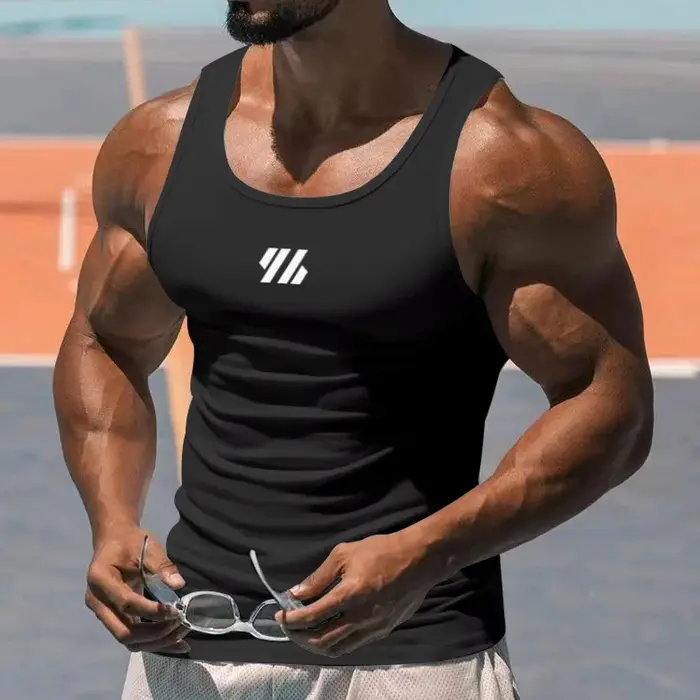 Chemise de sport élastique respirante pour hommes, vêtements de sport d'été, lait de loisirs, fibre 