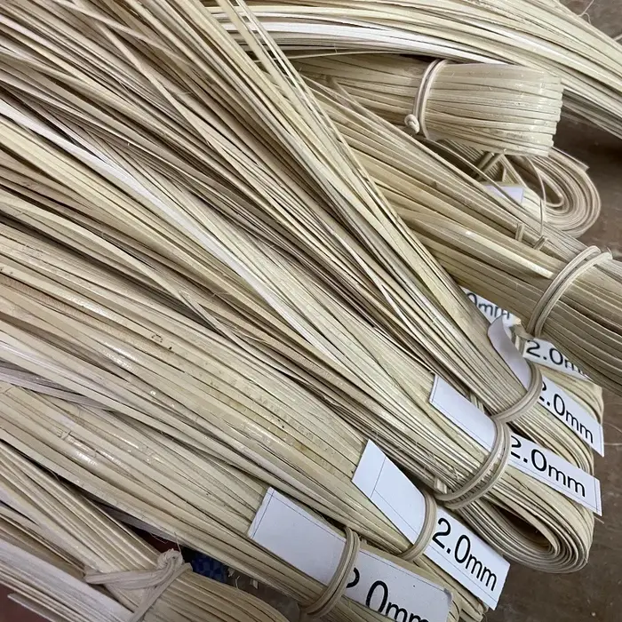 Peau de rotin tissée de qualité A, 500/1000g, plante naturelle, matériau en peau de rotin, enrouleme