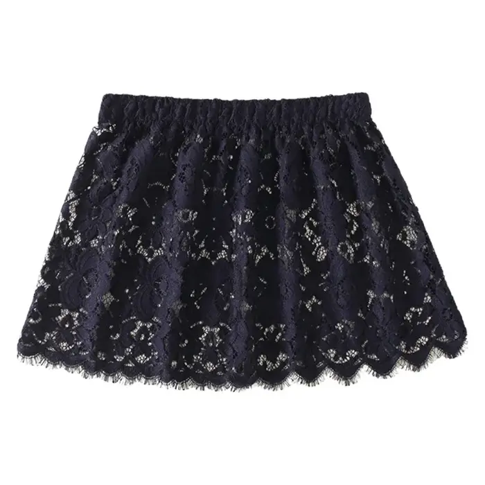 Extension de chemise en dentelle florale pour femmes, cils réglables, couches, Faux ourlet supérieur